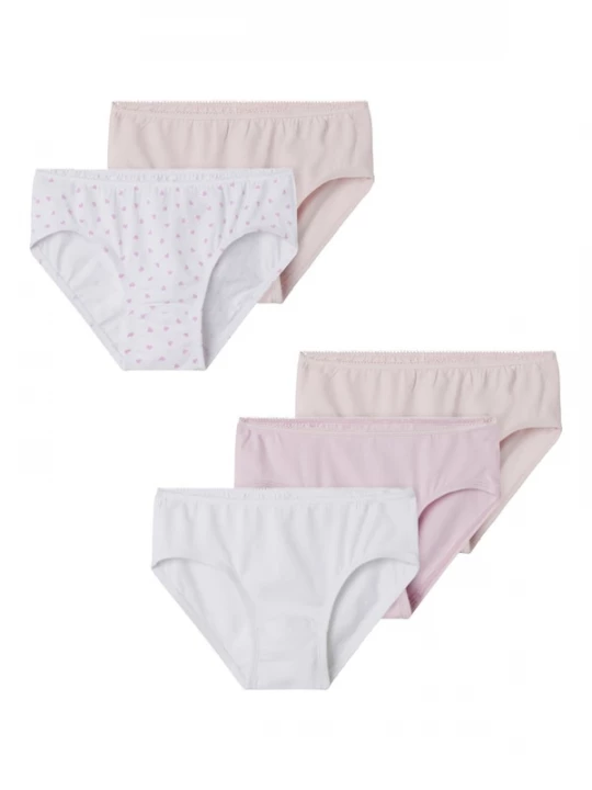 Foto van product TWO SOON Onderbroek rosa / poederroze / wit