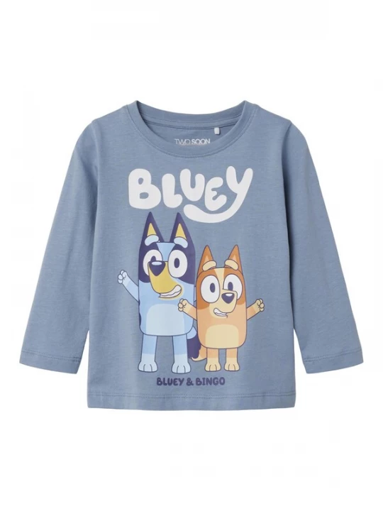 Foto van product TWO SOON Shirt beige / blauw / navy / wit