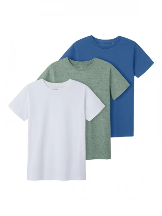 Foto van product TWO SOON Shirt blauw / groen / wit