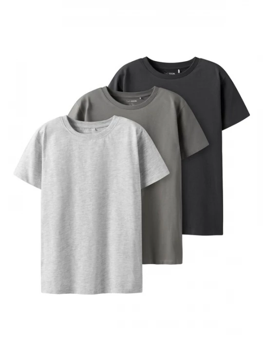 Foto van product TWO SOON Shirt grijs / donkergrijs