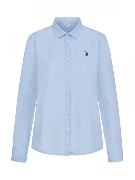 Foto van product U.. POLO ASSN. Blouse lichtblauw U.S. POLO ASSN.