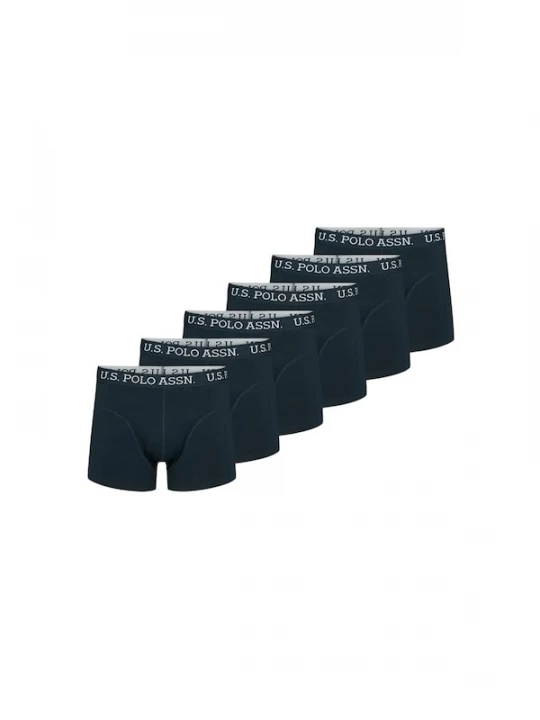 Foto van product U.. POLO ASSN. Boxershorts 'UMMagne' navy / wit U.S. POLO ASSN.