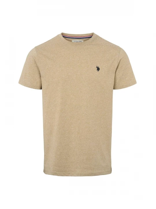 Foto van product U.. POLO ASSN. Overhemd 'UMARJUN' beige gemêleerd U.S. POLO ASSN.