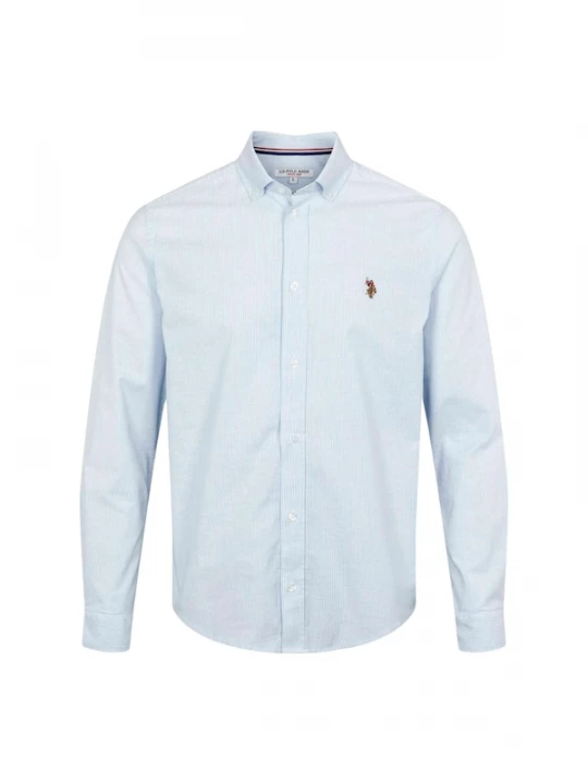 Foto van product U.. POLO ASSN. Overhemd 'UMEsmar' blauw U.S. POLO ASSN.