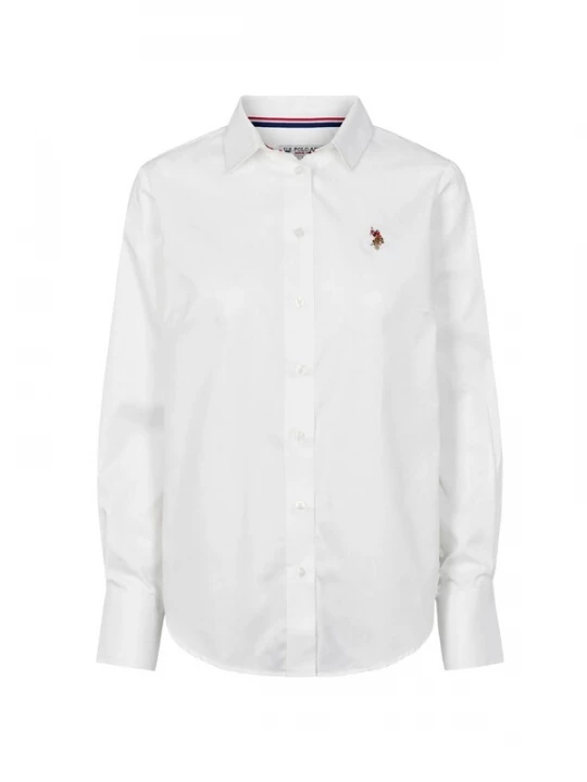 Foto van product U.. POLO ASSN. Shirt ' USPA ' wit U.S. POLO ASSN.