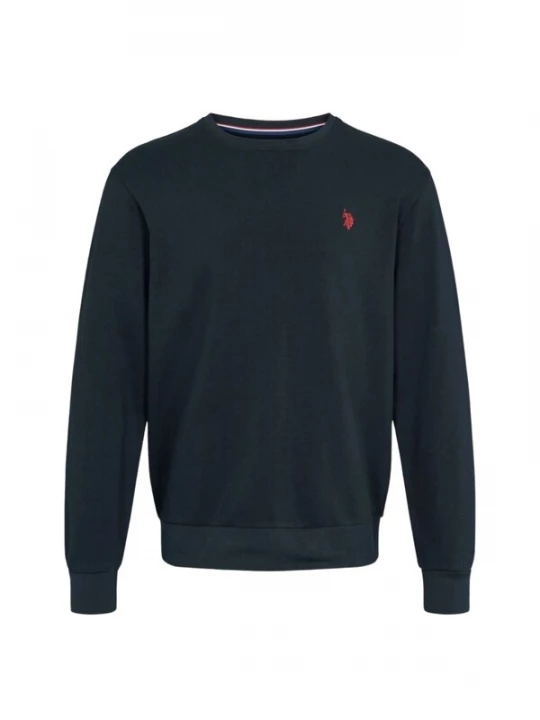 Foto van product U.. POLO ASSN. Sweatshirt 'UMHugo' navy / rood U.S. POLO ASSN.