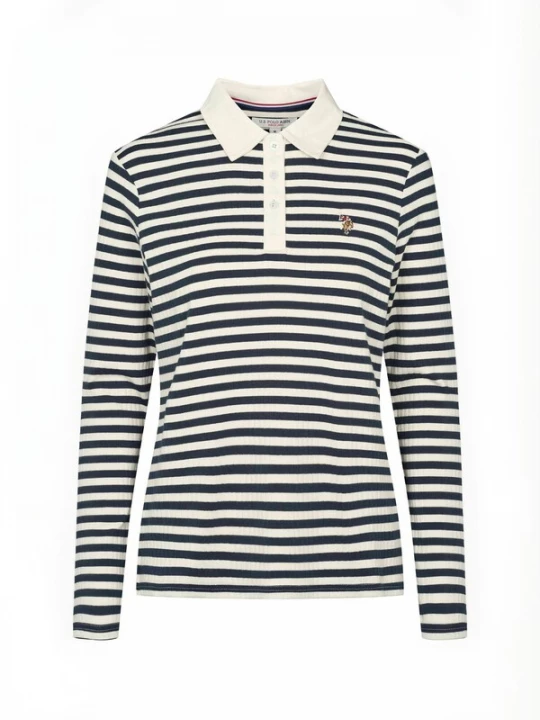 Foto van product U.. POLO ASSN. Top ' UWLone ' saffier U.S. POLO ASSN.