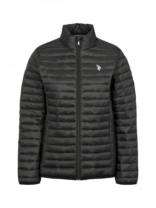 Foto van product U.. POLO ASSN. Tussenjas 'UWJoy' zwart U.S. POLO ASSN.