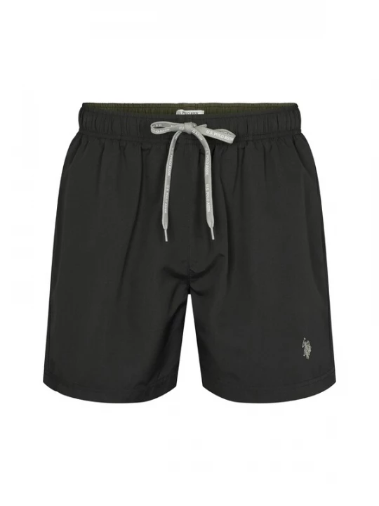 Foto van product U.. POLO ASSN. Zwemshorts 'UMAZA' grijs / zwart U.S. POLO ASSN.