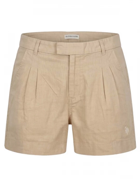 Foto van product U.S. POLO ASSN. Bandplooibroek beige