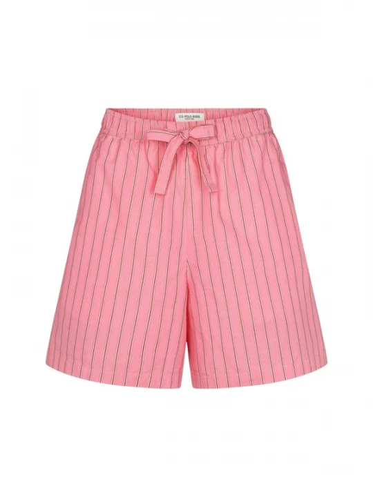 Foto van product U.S. POLO ASSN. Broek ' Margo striped ' lichtroze