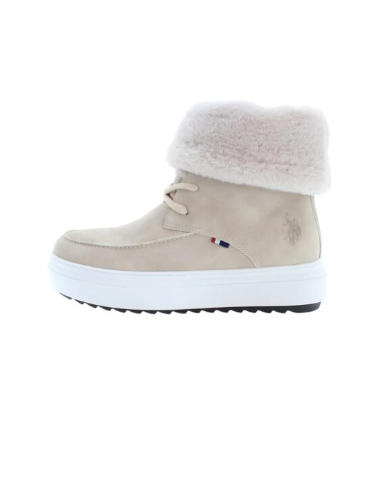 Foto van product U.S. POLO ASSN. Enkellaarsjes beige