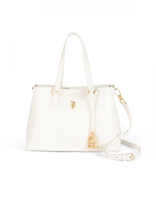 Foto van product U.S. POLO ASSN. Handtas goud / offwhite