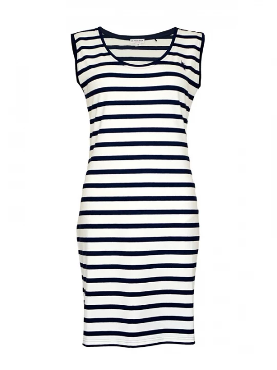 Foto van product U.S. POLO ASSN. Jurk zwart / wit