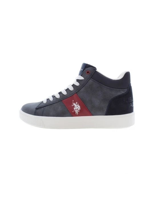 Foto van product U.S. POLO ASSN. Laarzen 'BRUNA001W / CYT3' grijs / donkerrood