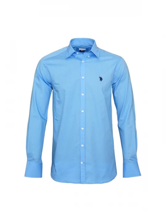 Foto van product U.S. POLO ASSN. Overhemd blauw / donkerblauw