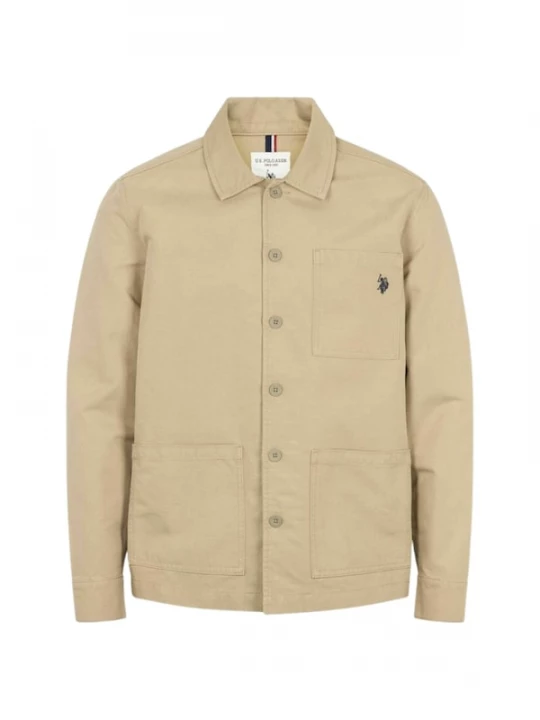 Foto van product U.S. POLO ASSN. Overhemd ' Connor Overshirt ' beige