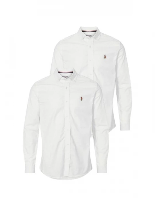 Foto van product U.S. POLO ASSN. Overhemd 'Esmar' wit