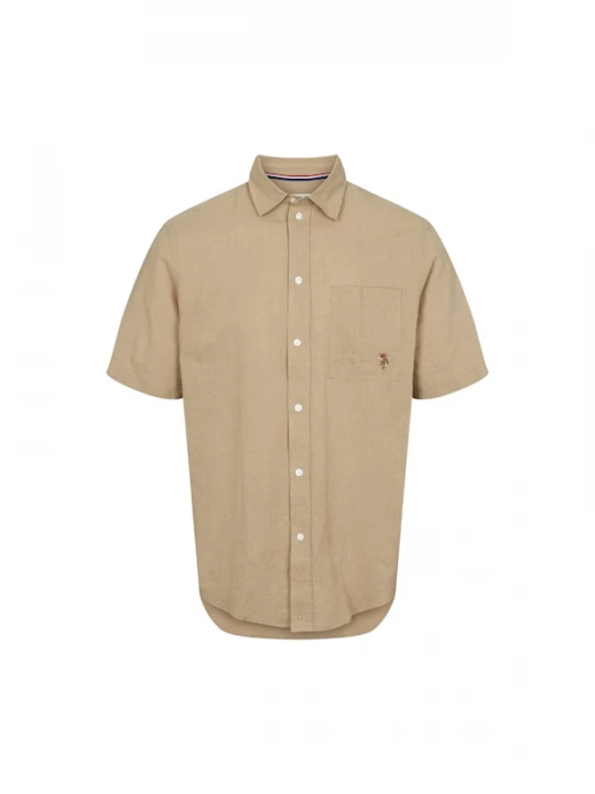Foto van product U.S. POLO ASSN. Overhemd ' Flori Linen ' beige