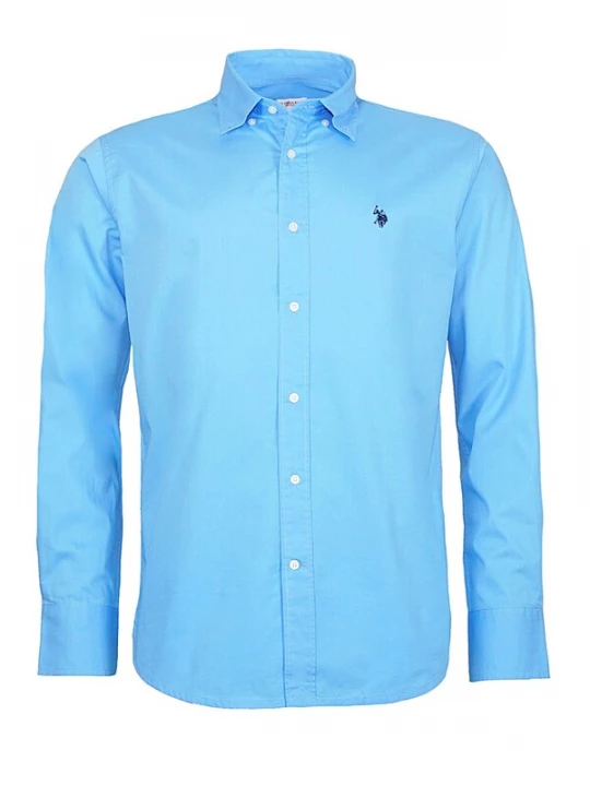 Foto van product U.S. POLO ASSN. Overhemd hemelsblauw