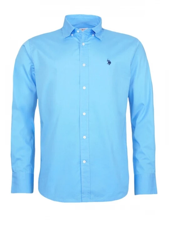 Foto van product U.S. POLO ASSN. Overhemd lichtblauw