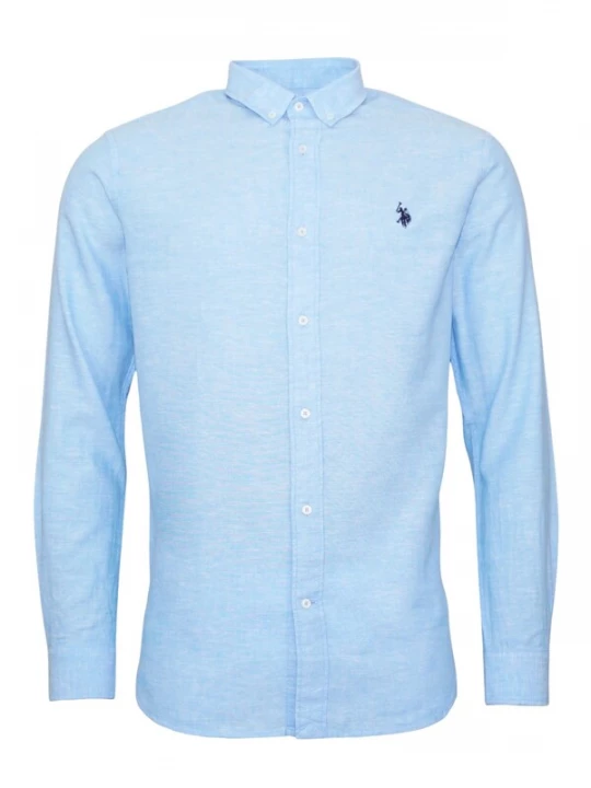 Foto van product U.S. POLO ASSN. Overhemd lichtblauw