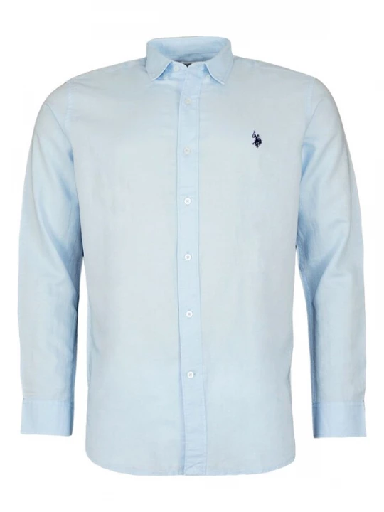 Foto van product U.S. POLO ASSN. Overhemd lichtblauw