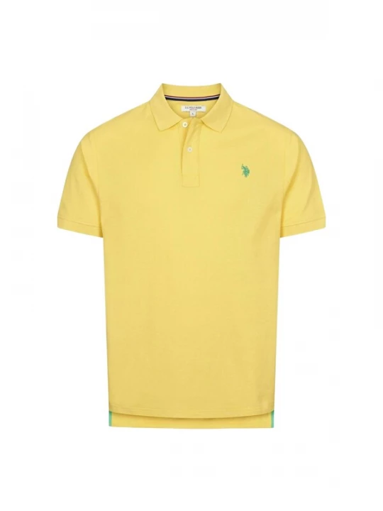 Foto van product U.S. POLO ASSN. Overhemd 'UMALFRED' geel / groen