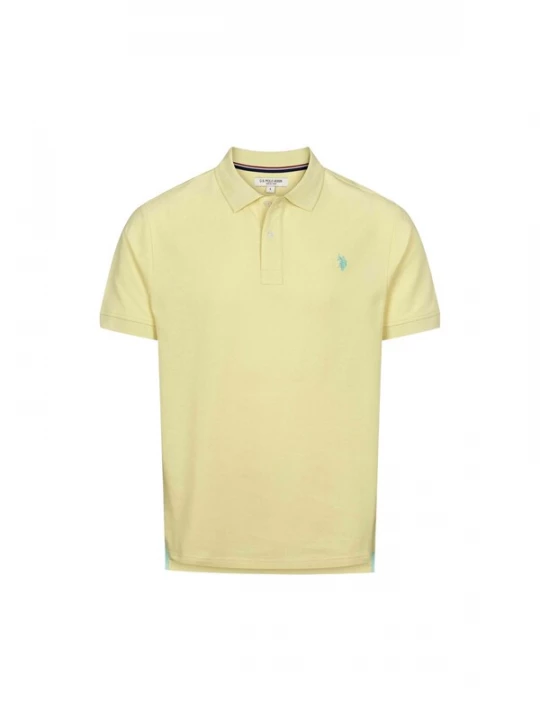 Foto van product U.S. POLO ASSN. Overhemd 'UMALFRED' lichtgeel