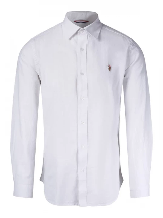 Foto van product U.S. POLO ASSN. Overhemd 'UMBOLT' wit