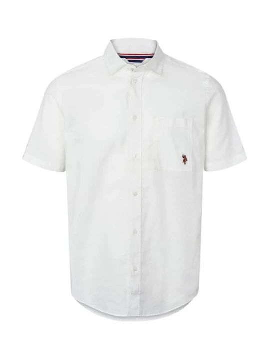 Foto van product U.S. POLO ASSN. Overhemd 'UMFlori' wit