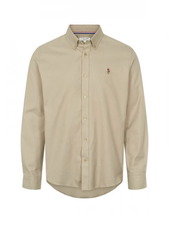 Foto van product U.S. POLO ASSN. Overhemd 'UMJens' beige