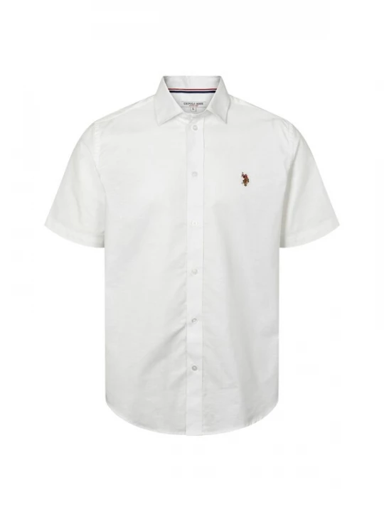 Foto van product U.S. POLO ASSN. Overhemd 'UMNatan' wit
