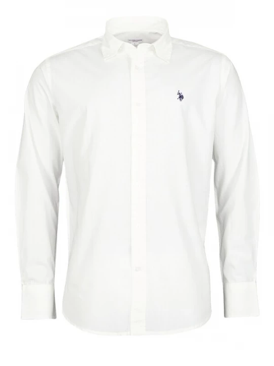 Foto van product U.S. POLO ASSN. Overhemd zwart / wit