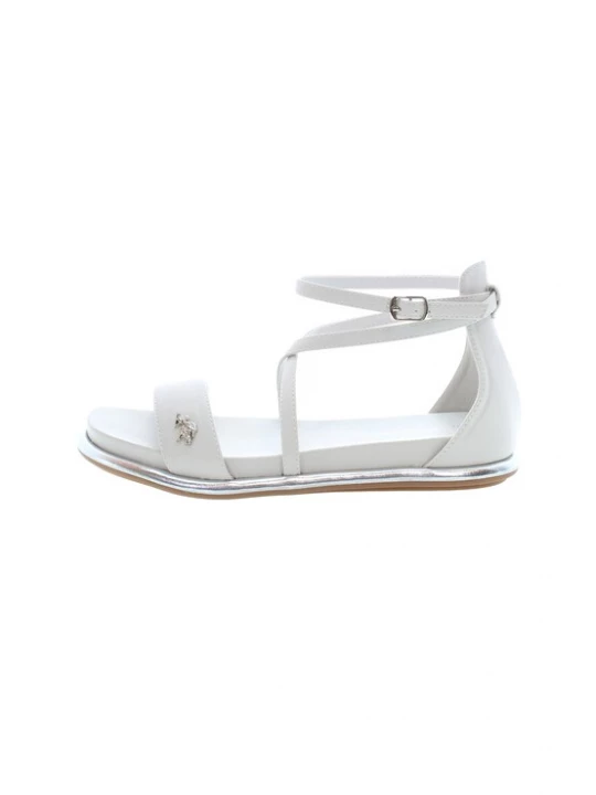 Foto van product U.S. POLO ASSN. Sandalen met riem 'Soraya' goud / wit