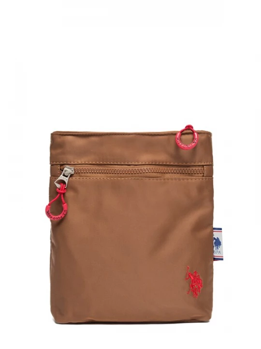 Foto van product U.S. POLO ASSN. Schoudertas bruin / rood
