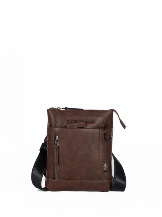 Foto van product U.S. POLO ASSN. Schoudertas donkerbruin