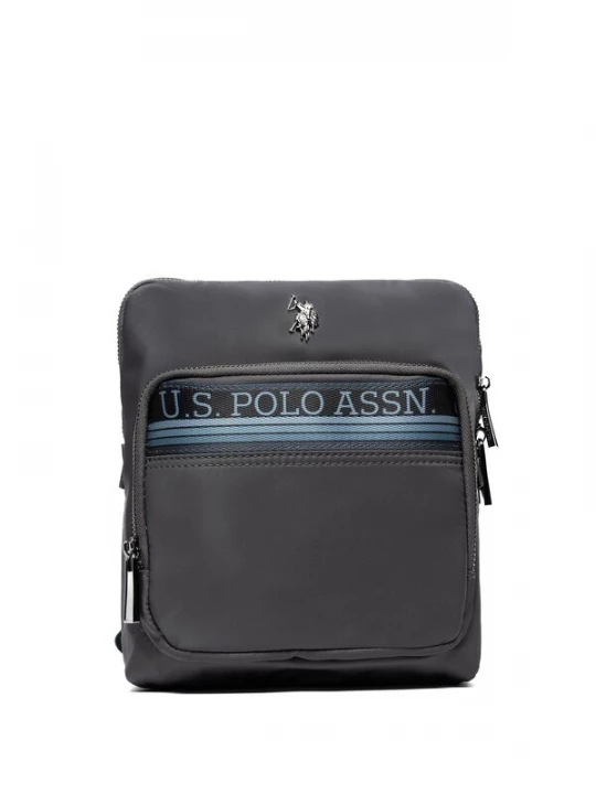 Foto van product U.S. POLO ASSN. Schoudertas lichtblauw / grijs