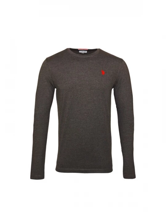 Foto van product U.S. POLO ASSN. Shirt aardetinten / rood