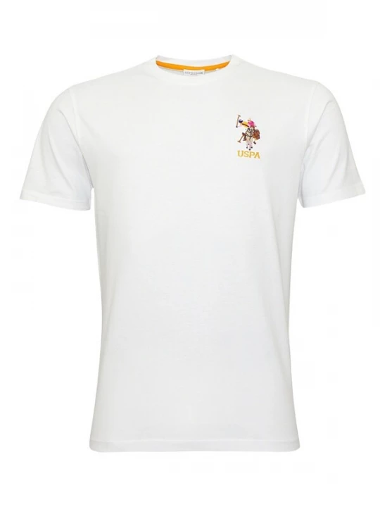 Foto van product U.S. POLO ASSN. Shirt beige / donkerroze / wit