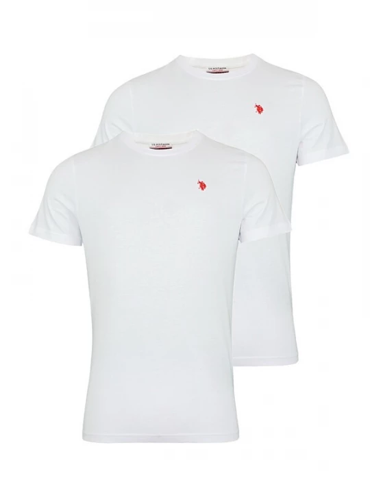 Foto van product U.S. POLO ASSN. Shirt bloedrood / wit