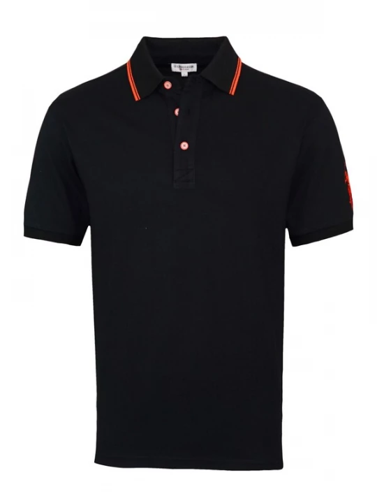 Foto van product U.S. POLO ASSN. Shirt 'Bust' oranjerood / zwart
