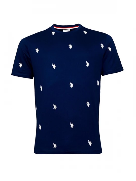 Foto van product U.S. POLO ASSN. Shirt donkerblauw / wit