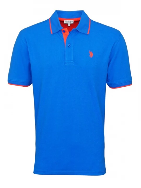 Foto van product U.S. POLO ASSN. Shirt 'Fashion' blauw / rood