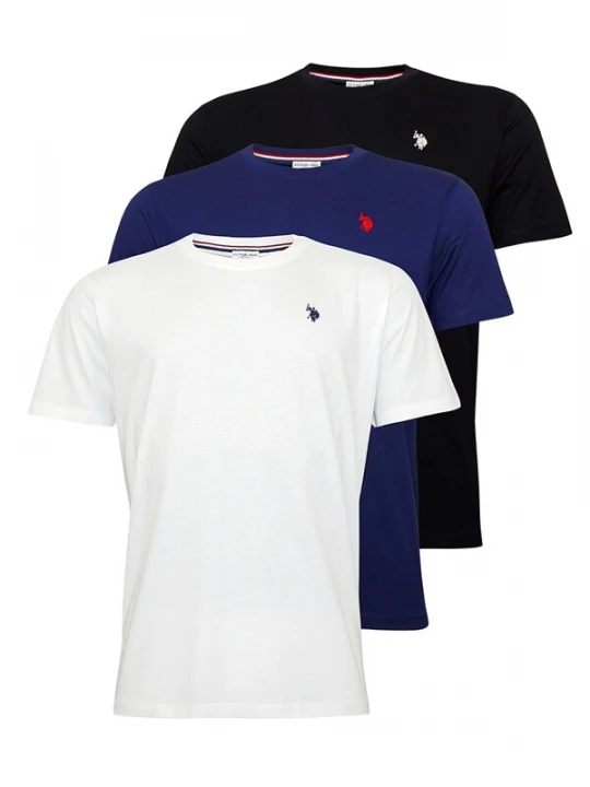 Foto van product U.S. POLO ASSN. Shirt indigo / rood / zwart / wit