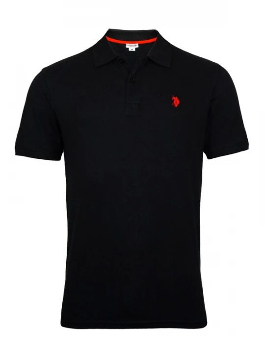 Foto van product U.S. POLO ASSN. Shirt knalrood / zwart