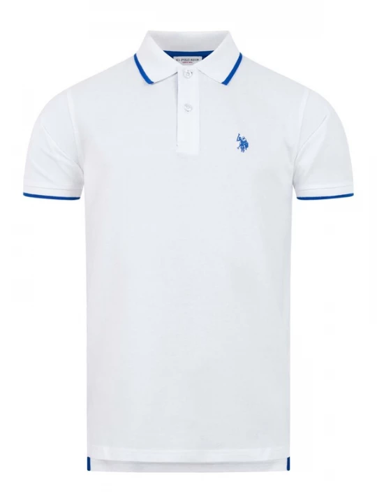 Foto van product U.S. POLO ASSN. Shirt kobaltblauw / wit