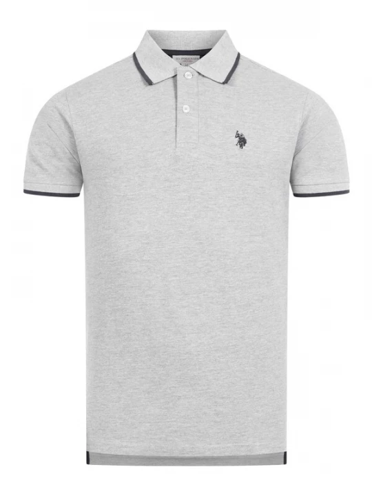Foto van product U.S. POLO ASSN. Shirt lichtgrijs / zwart