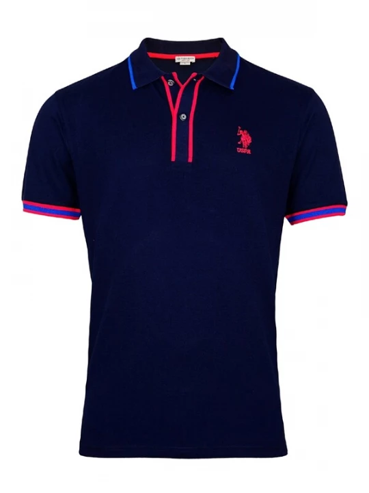 Foto van product U.S. POLO ASSN. Shirt nachtblauw / rood