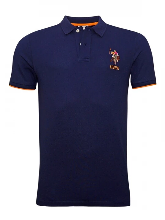 Foto van product U.S. POLO ASSN. Shirt navy / donkeroranje